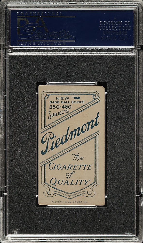1909-1911 T206 White Border Cy Seymour Portrait PSA VG-EX 4