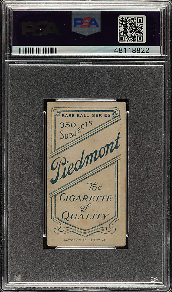 1909-1911 T206 White Border Jim Delehanty PSA VG+ 3.5
