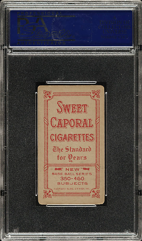 1909-1911 T206 White Border Clark Griffith Batting PSA VG-EX 4