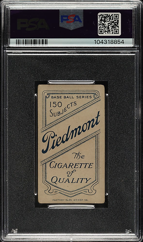 1909-1911 T206 White Border Wildfire Schulte Front View PSA GOOD+ 2.5