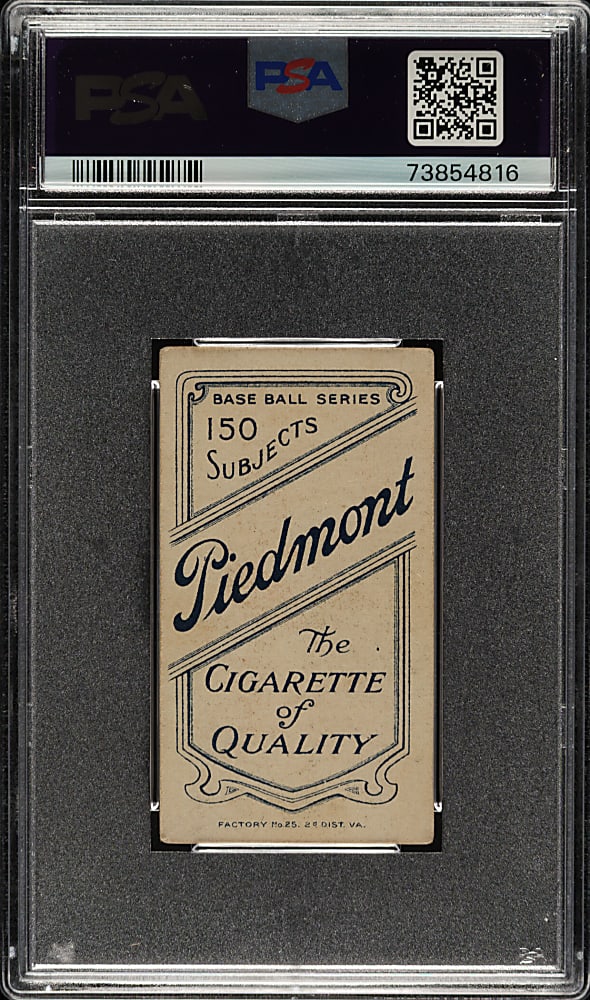 1909-1911 T206 White Border Terry Turner PSA VG+ 3.5
