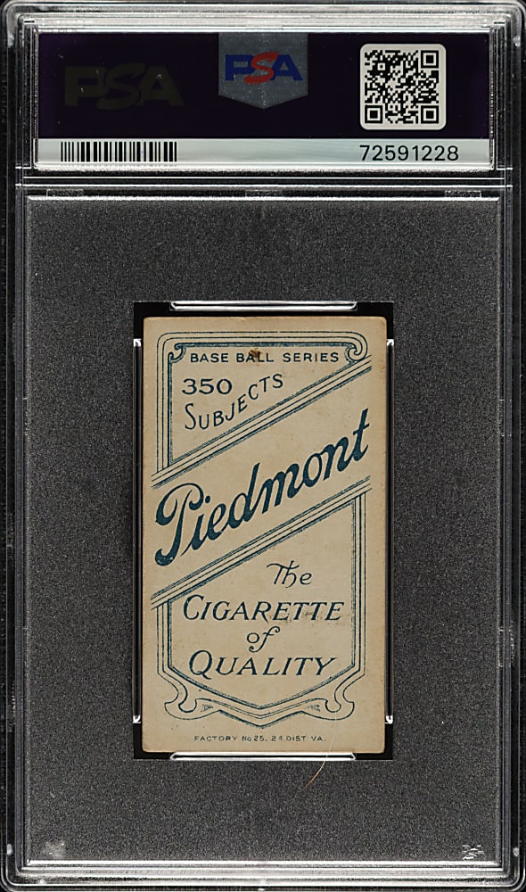 1909-1911 T206 White Border Jack White PSA VG 3