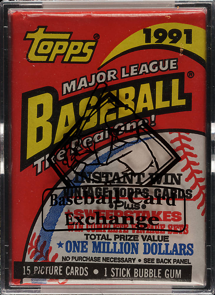 1991 Topps Desert Shield Unopened Wax Pack - BBCE