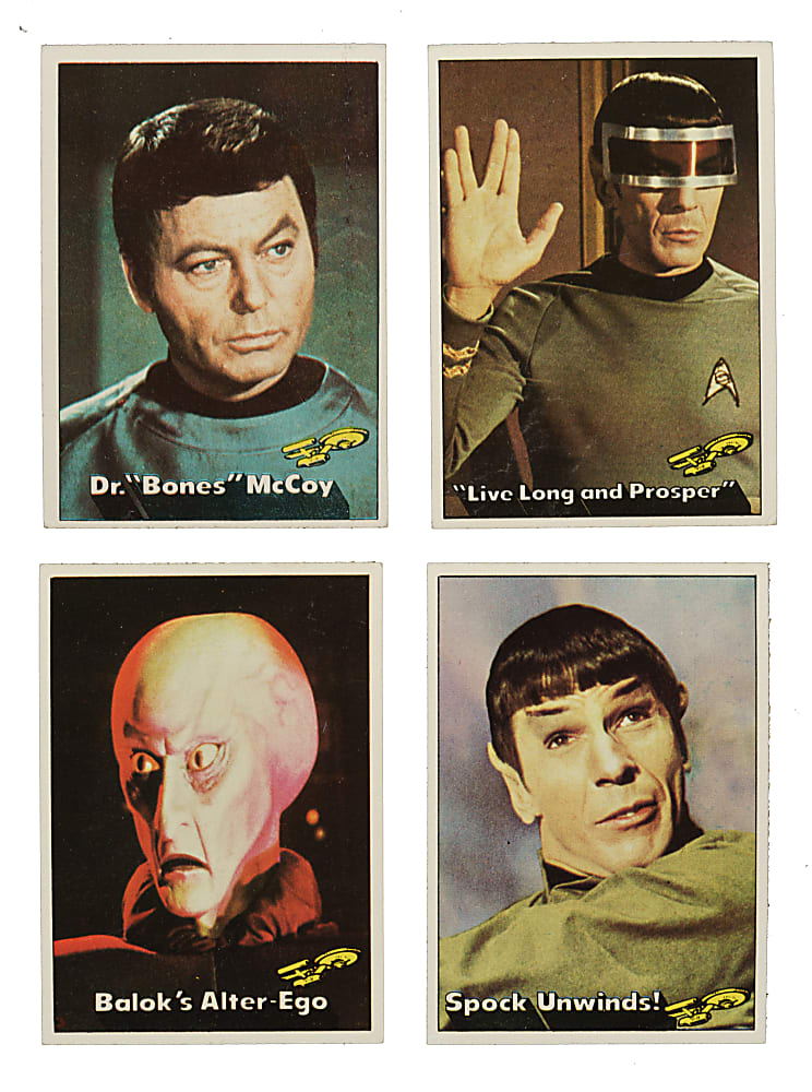 1976 Topps "Star Trek" Complete and Near-Complete Set (2 Sets, 152 Cards)
