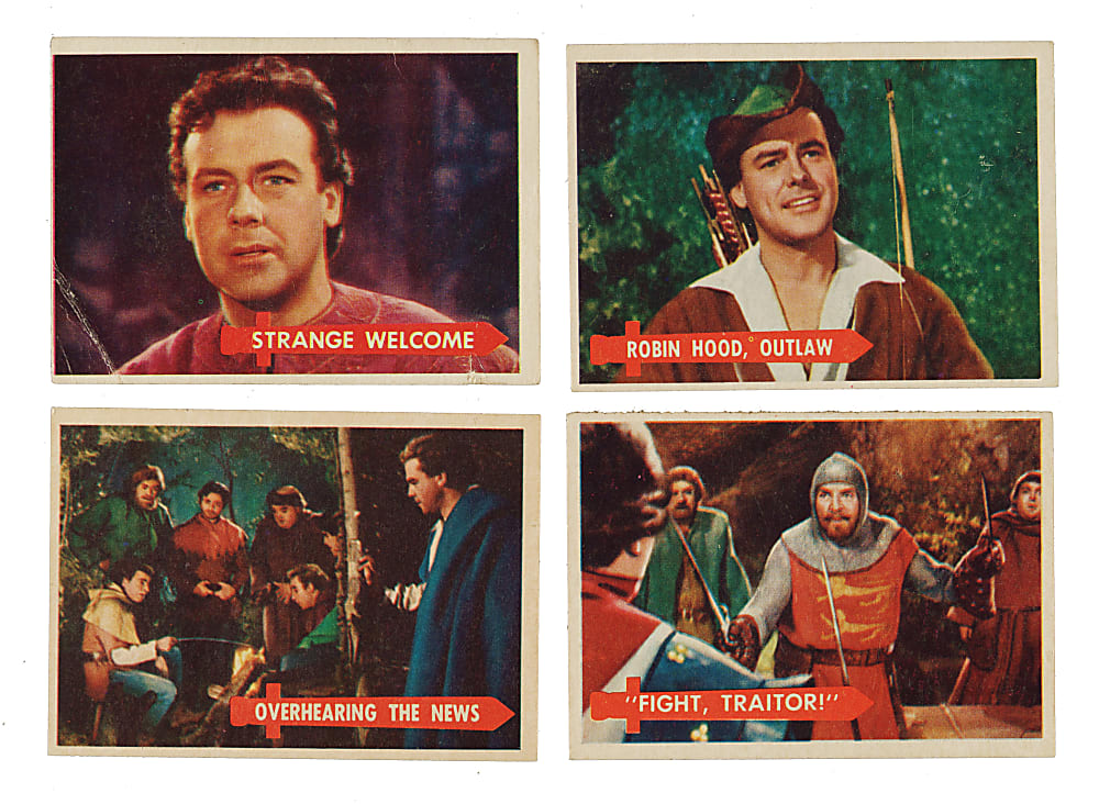 1957 Topps "Robin Hood" Complete Set (60)