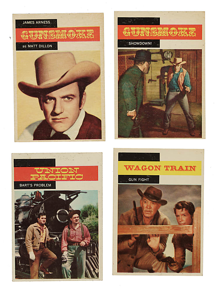 1958 Topps "TV Westerns" Complete Set (71)