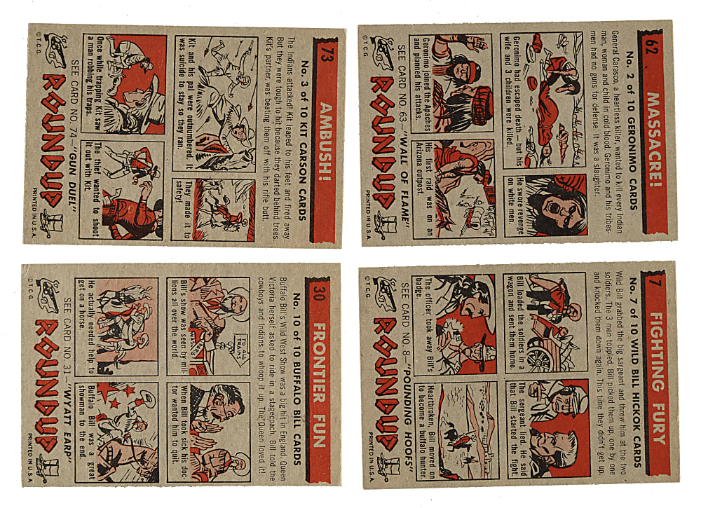 1956 Topps "Round-Up" Collection (366)