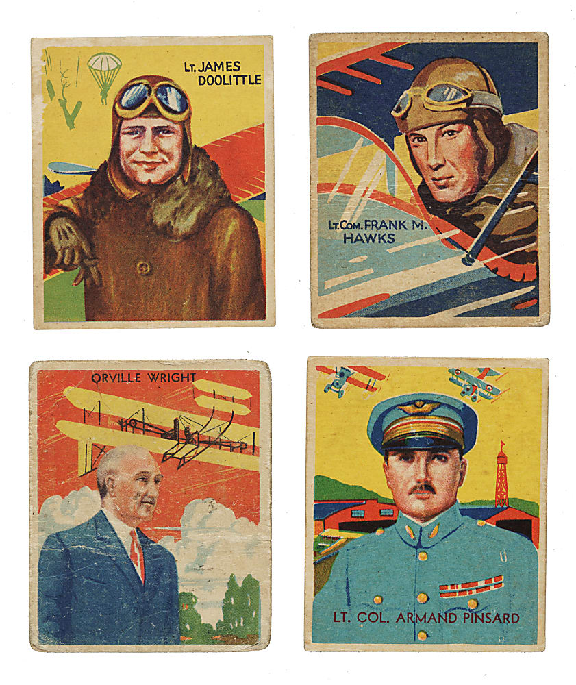 1933-1934 R136 National Chicle "Sky Birds" Collection (28)
