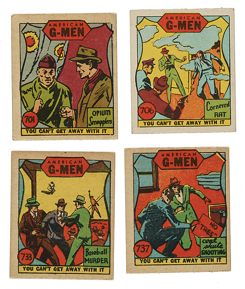 1936 R13-2 "American G-Men" Second Series Near-Complete Set (47/48)