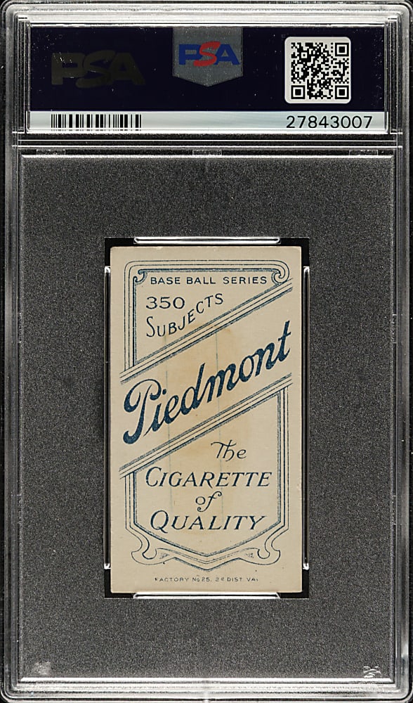1909-1911 T206 White Border Sam Crawford Throwing PSA GOOD 2
