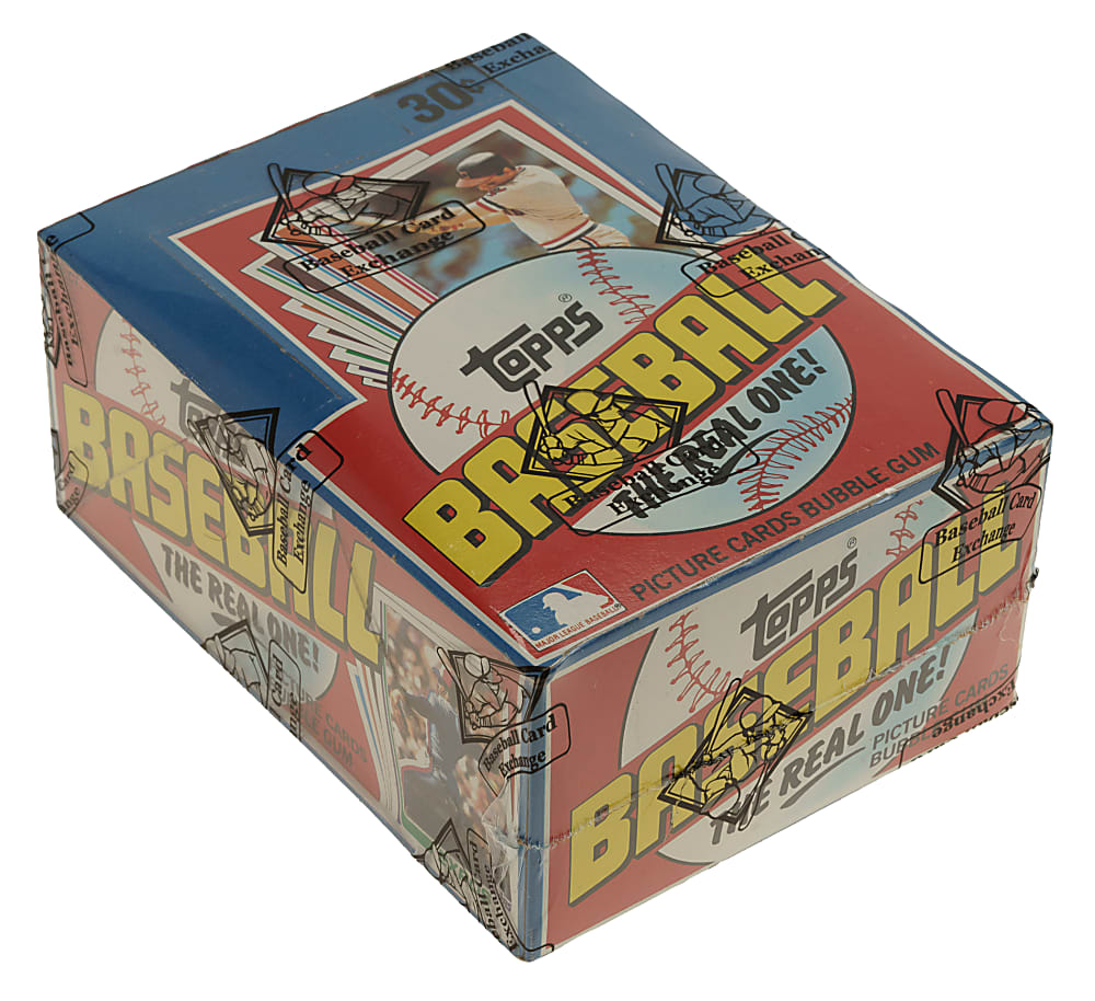 1982 Topps Unopened Wax Box (36 Packs) - BBCE