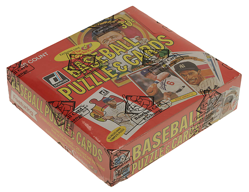 1982 Donruss Unopened Wax Box (36 Packs) - BBCE