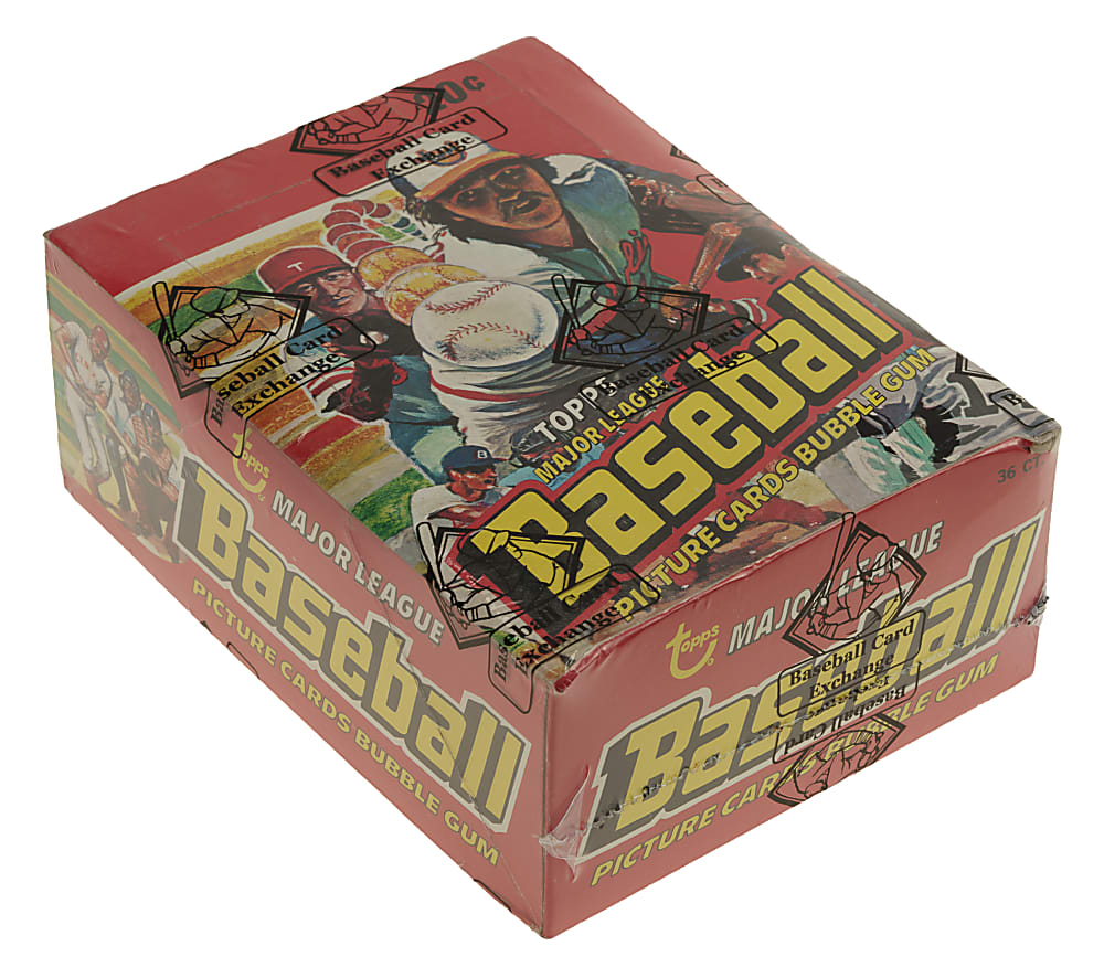 1978 Topps Unopened Wax Box (36 Packs) - BBCE