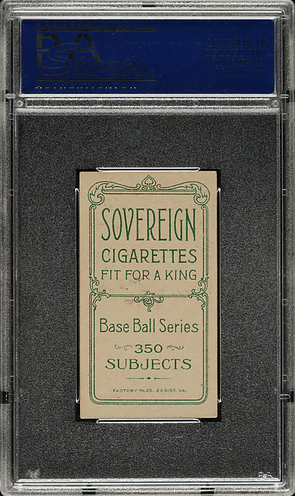 1909-1911 T206 White Border Izzy Hoffman PSA EX 5 - Sovereign 350 Back - 1 of 2 - Highest Graded!