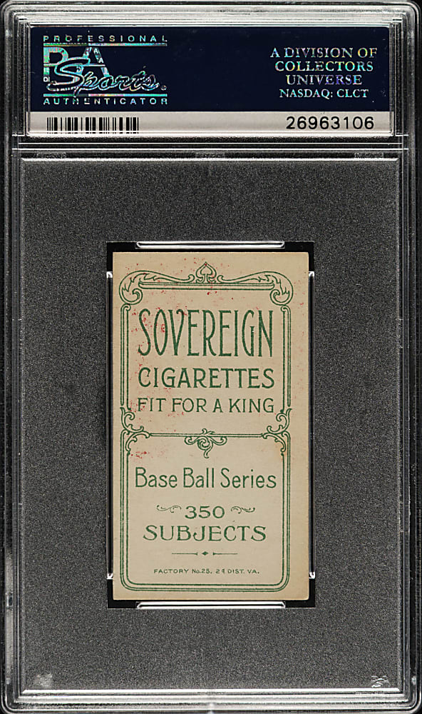 1909-1911 T206 White Border Jim McGinley PSA EX 5 - Sovereign 350 Back - Highest Graded!