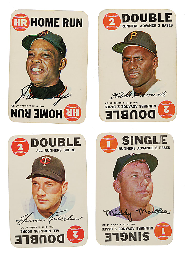 1968 Topps Game Complete Set (33)