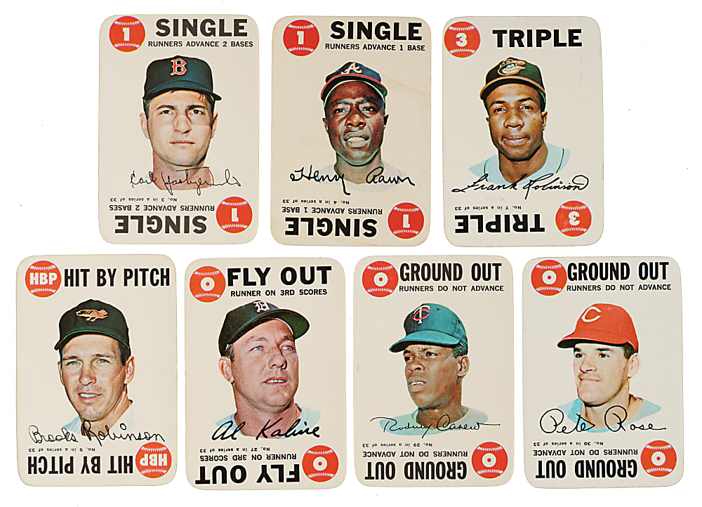 1968 Topps Game Complete Set (33)