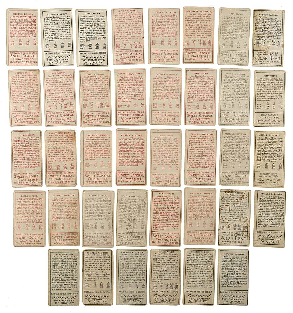 1911 T205 Gold Border National League Collection (38)