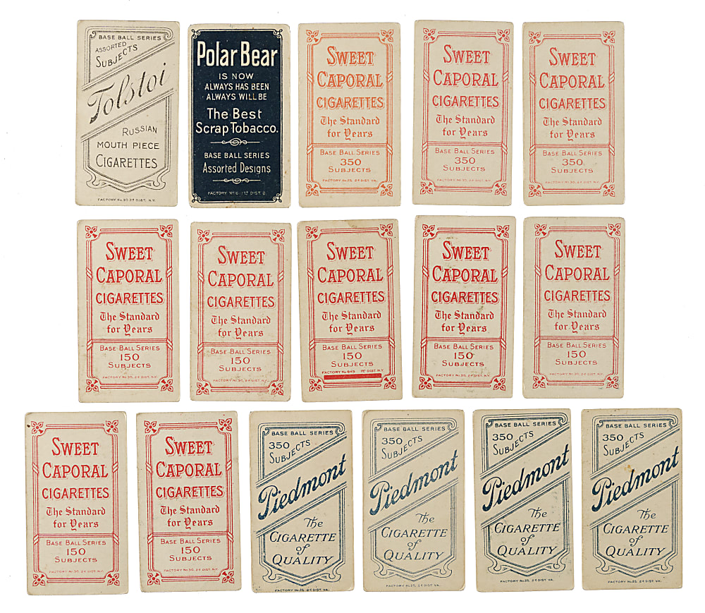 1909-1911 T206 White Border Chicago White Sox Collection (16)