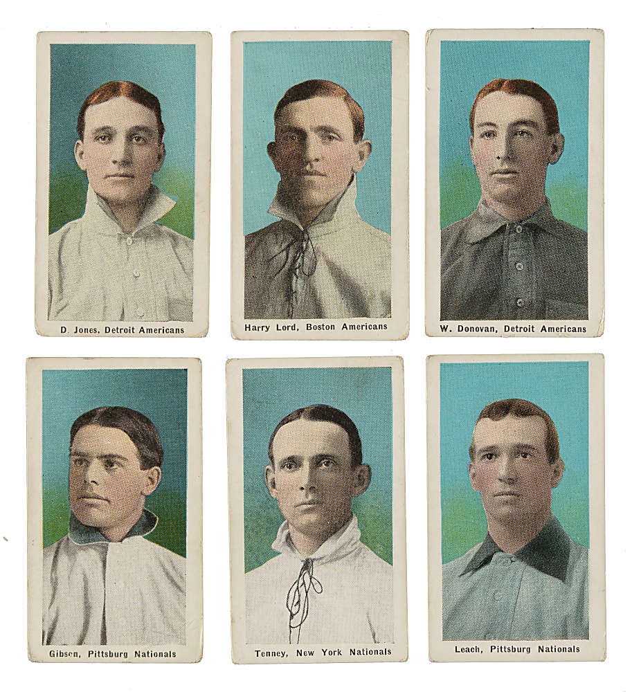1910-1911 M116 Sporting Life Blue Background Collection (6)