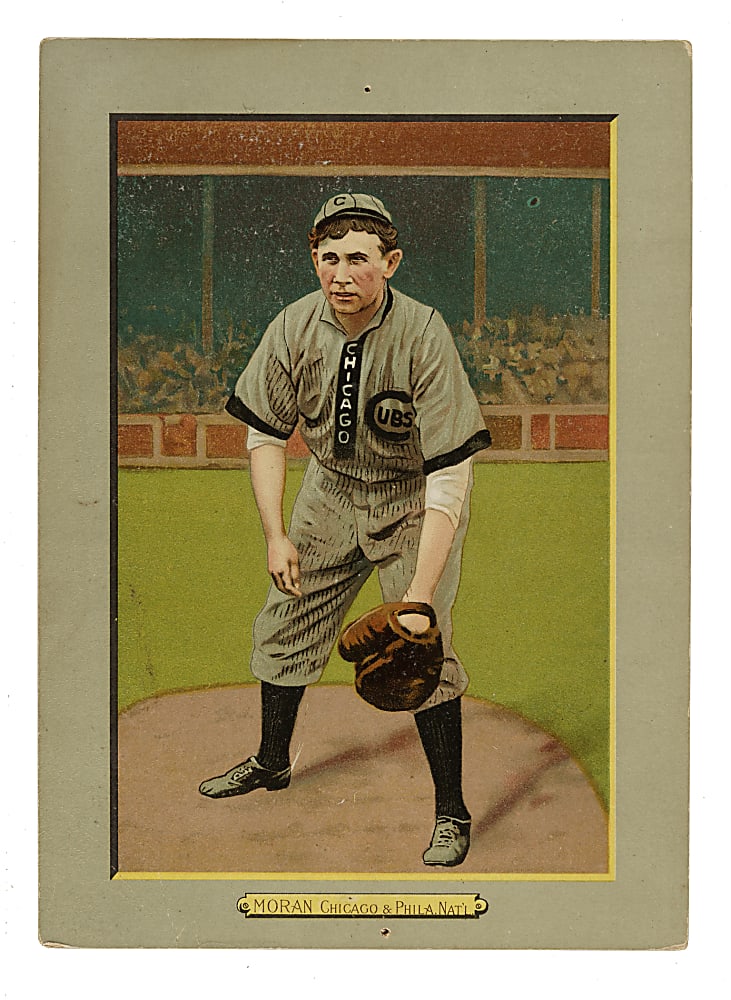 1911 T3 Turkey Red #109 Pat Moran - Advertising Back