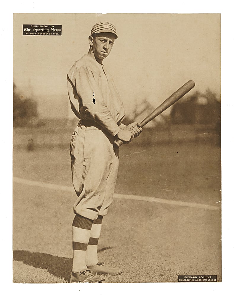 1909-1913 M101-2 Sporting News Supplement Eddie Collins