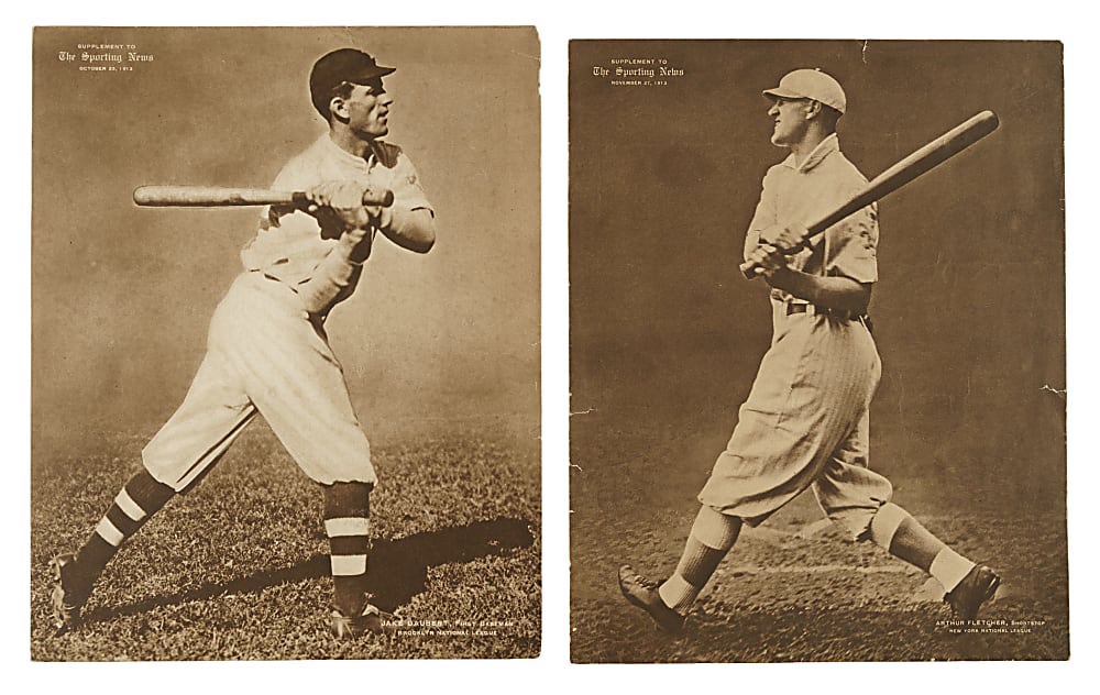 1909-1913 M101-2 Sporting News Supplements Collection (6)