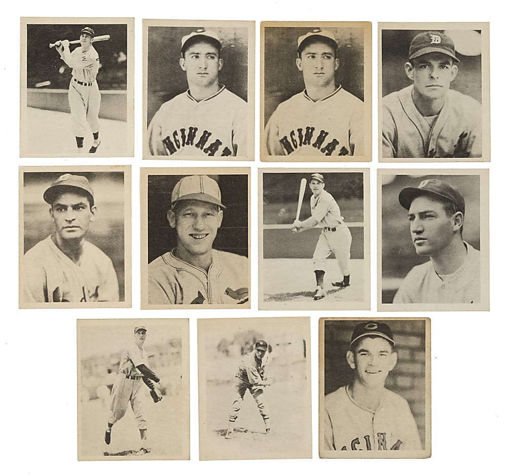 1939 R334 Play Ball Collection (15) Including Paul Waner, Arky Vaughan, and One Sample Back