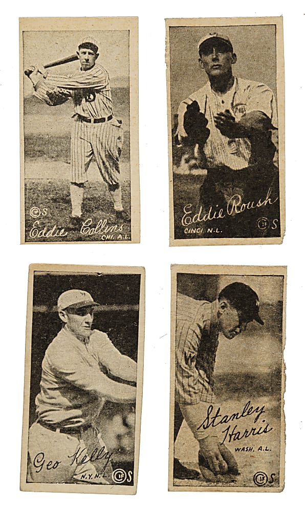 1923 W572 Collection (35) Including Eddie Collins, George Kelly, and Eddie Roush