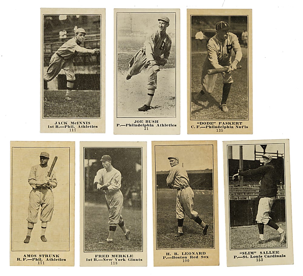 1916 M101-4 and M101-5 Sporting News Collection (11)
