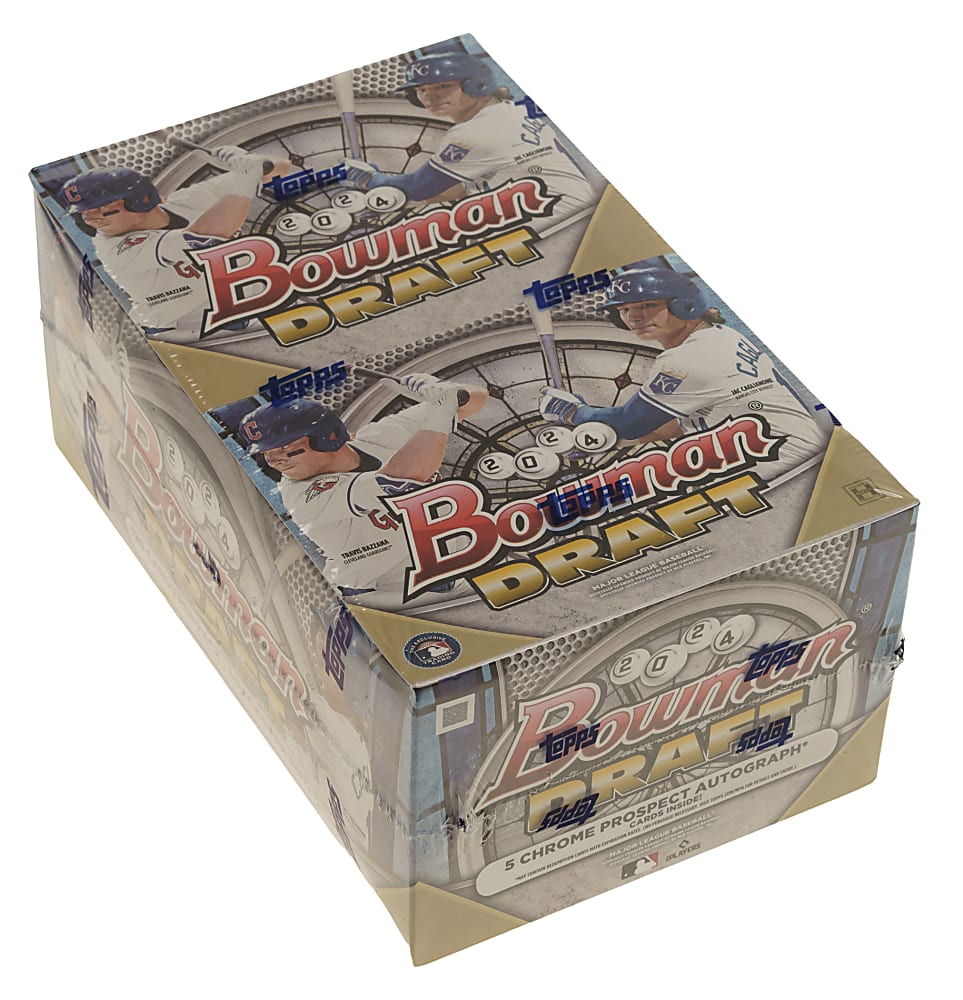 2024 Bowman Draft Factory-Sealed Unopened Super Jumbo Box (5 Packs) - Jac Caglianone, Nick Kurtz, and Chase Burns First Bowmans