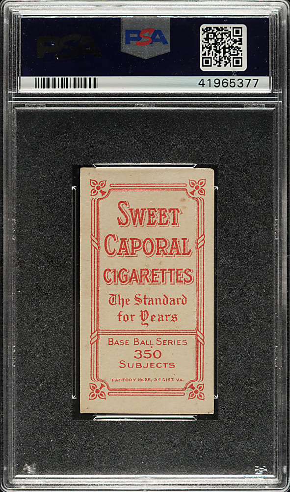 1909-1911 T206 White Border  Lou Ritter PSA EX 5
