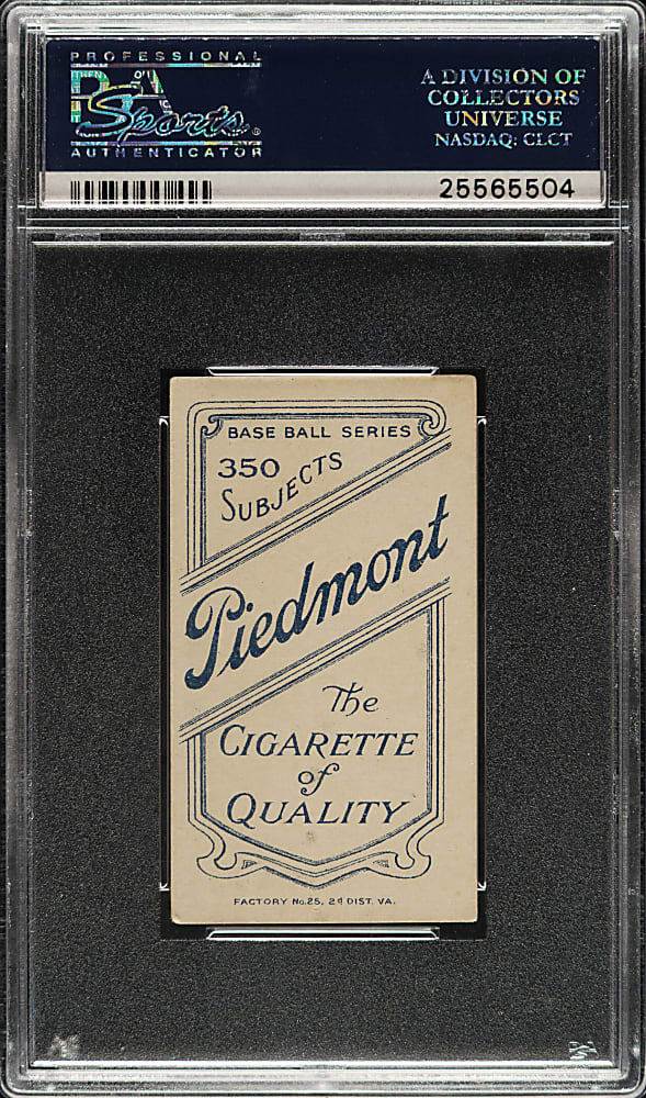 1909-1911 T206 White Border Heinie Berger PSA EX 5