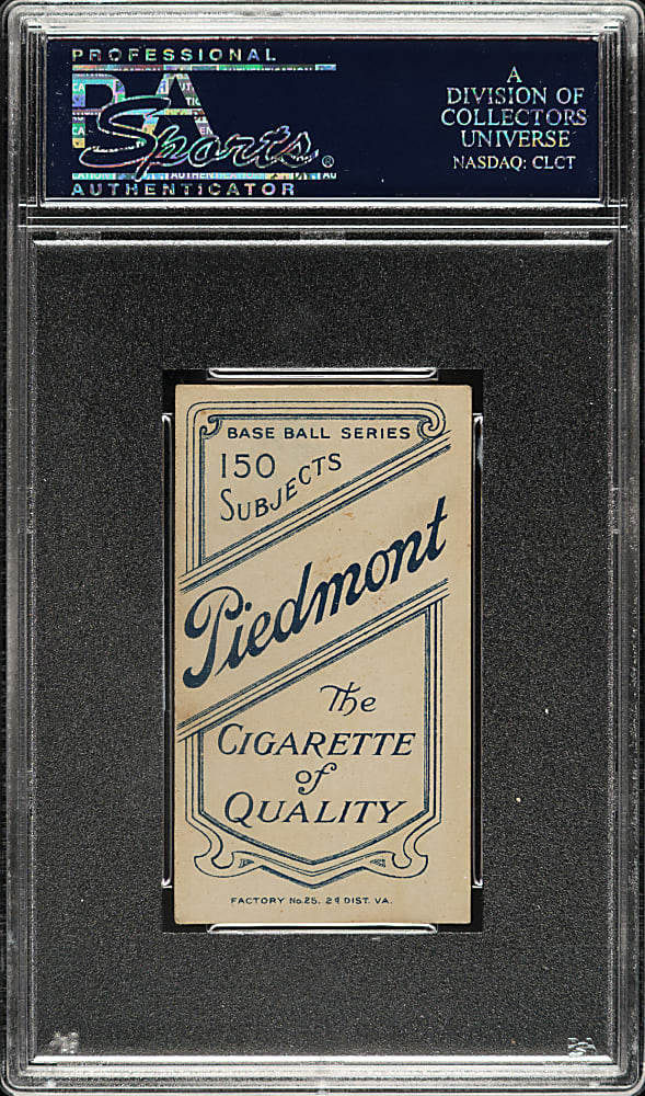 1909-1911 T206 White Border Charlie Hemphill PSA EX 5
