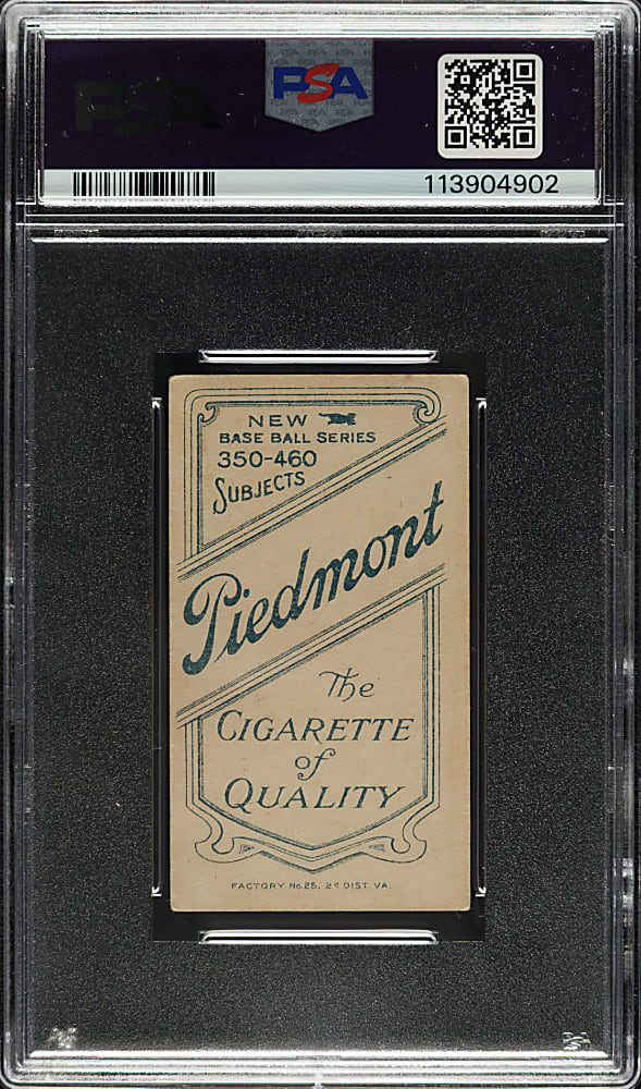 1909-1911 T206 White Border Francis Pfeffer PSA VG-EX+ 4.5