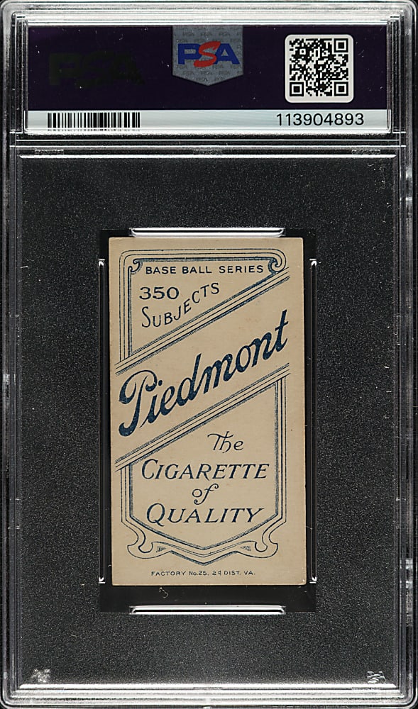 1909-1911 T206 White Border Johnny Bates PSA VG-EX+ 4.5
