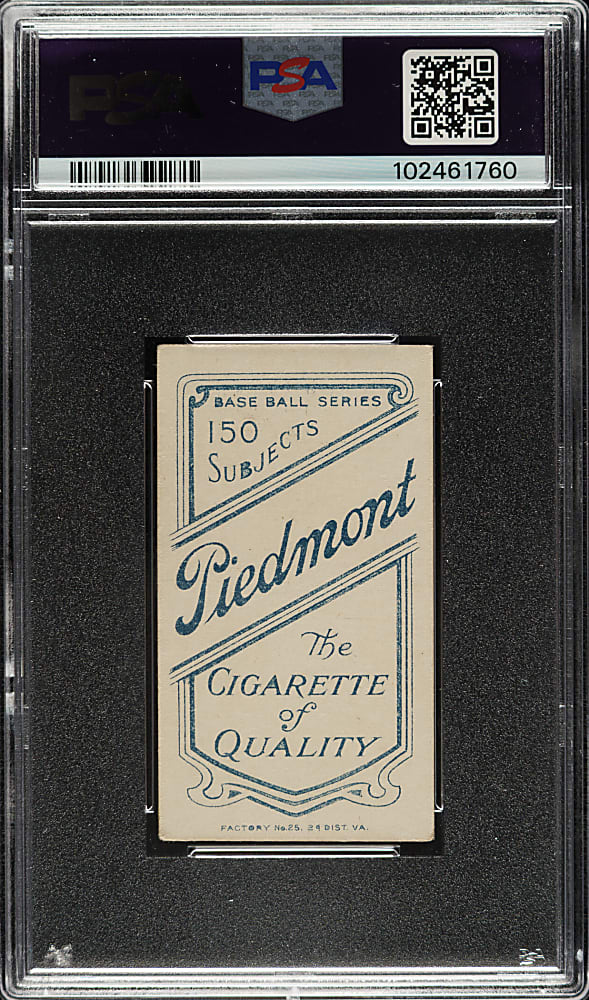 1909-1911 T206 White Border Wid Conroy Fielding PSA VG-EX 4