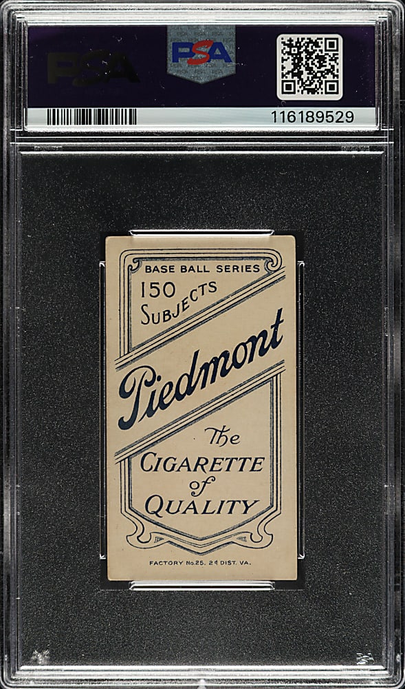1909-1911 T206 White Border Mike Powers PSA VG-EX 4