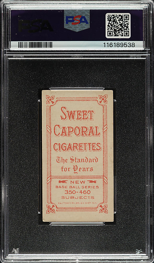 1909-1911 T206 White Border Rube Geyer PSA VG-EX 4