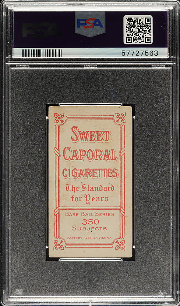 1909-1911 T206 White Border Jake Beckley PSA VG-EX 4
