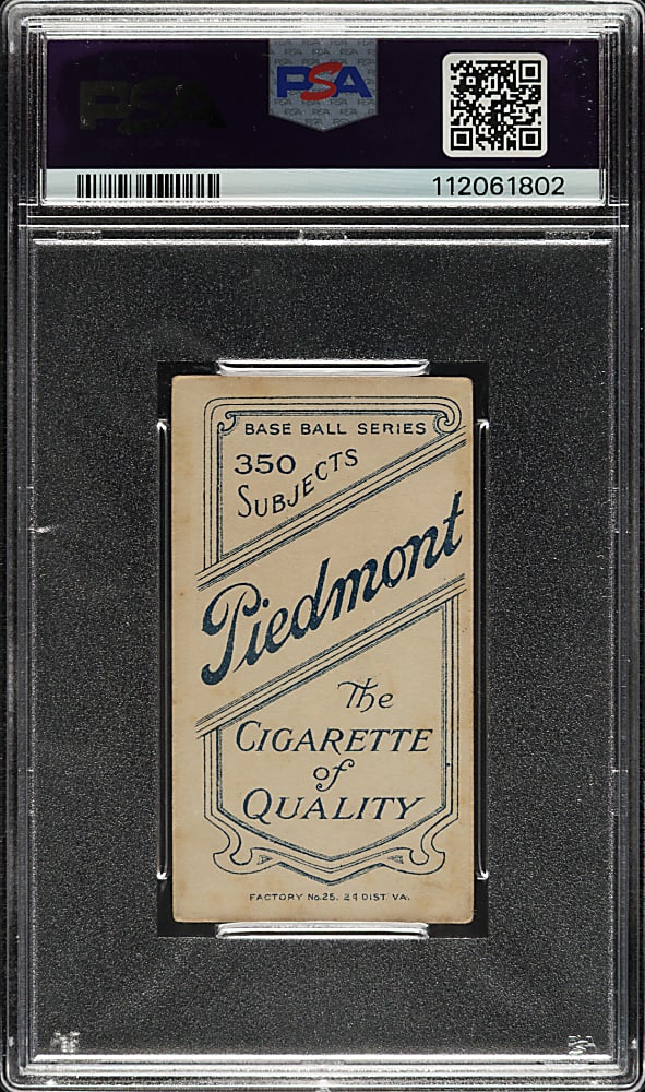 1909-1911 T206 White Border Bob Hall PSA VG-EX 4