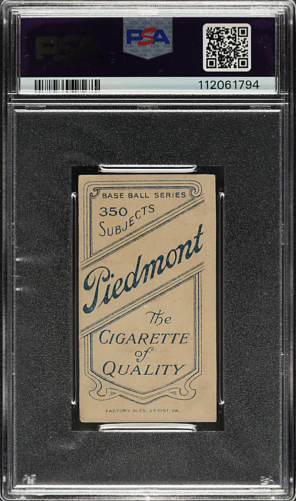 1909-1911 T206 White Border Ed Willett PSA VG-EX 4