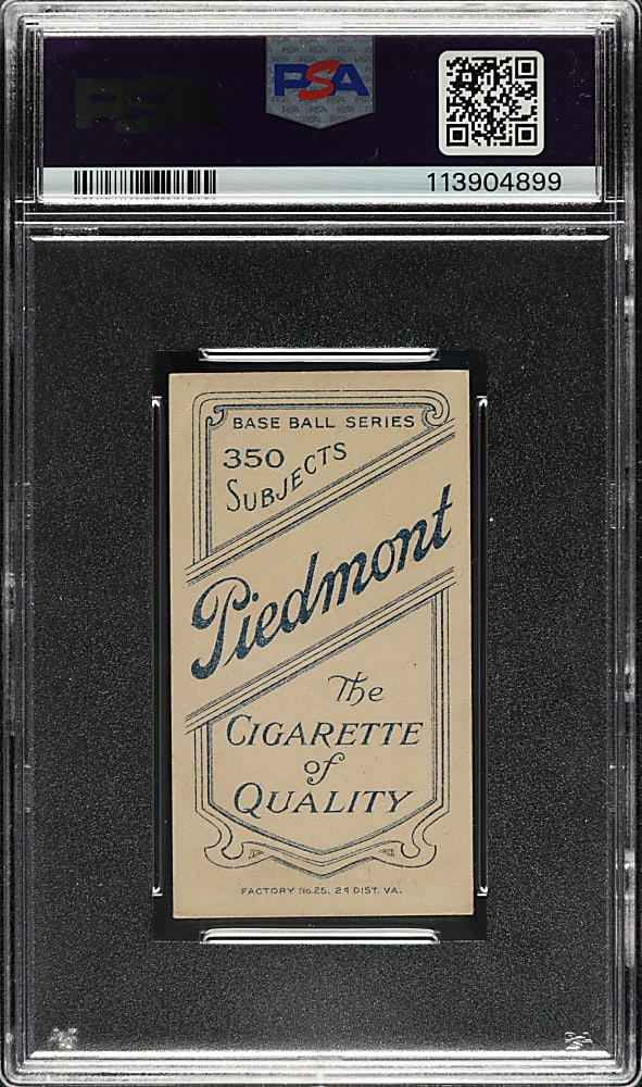 1909-1911 T206 White Border Dick Egan PSA VG-EX 4