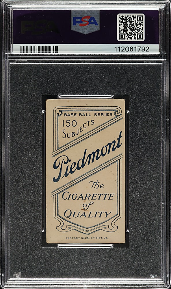 1909-1911 T206 White Border Ginger Beaumont PSA VG+ 3.5
