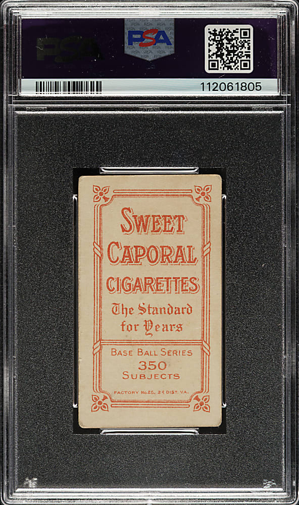 1909-1911 T206 White Border George Mullin with Bat PSA GOOD 2