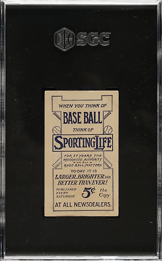 1910-1911 M116 Sporting Life Jack Rowan SGC VG/EX 4