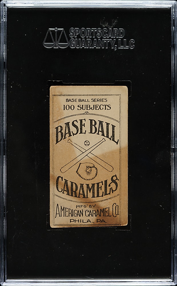 1909-1911 E90-1 American Caramel Kitty Bransfield No "P" on Shirt SGC VG 40