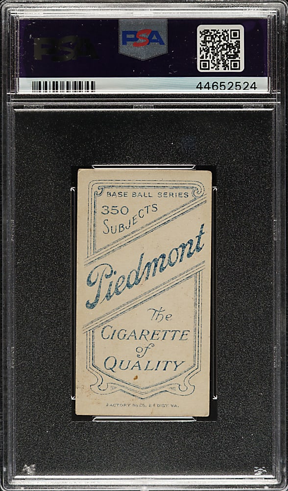 1909-1911 T206 White Border Rube Kroh PSA VG 3