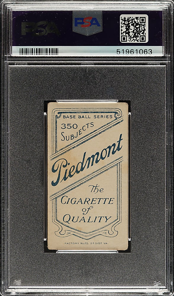 1909-1911 T206 White Border Crawford Throwing PSA VG 3