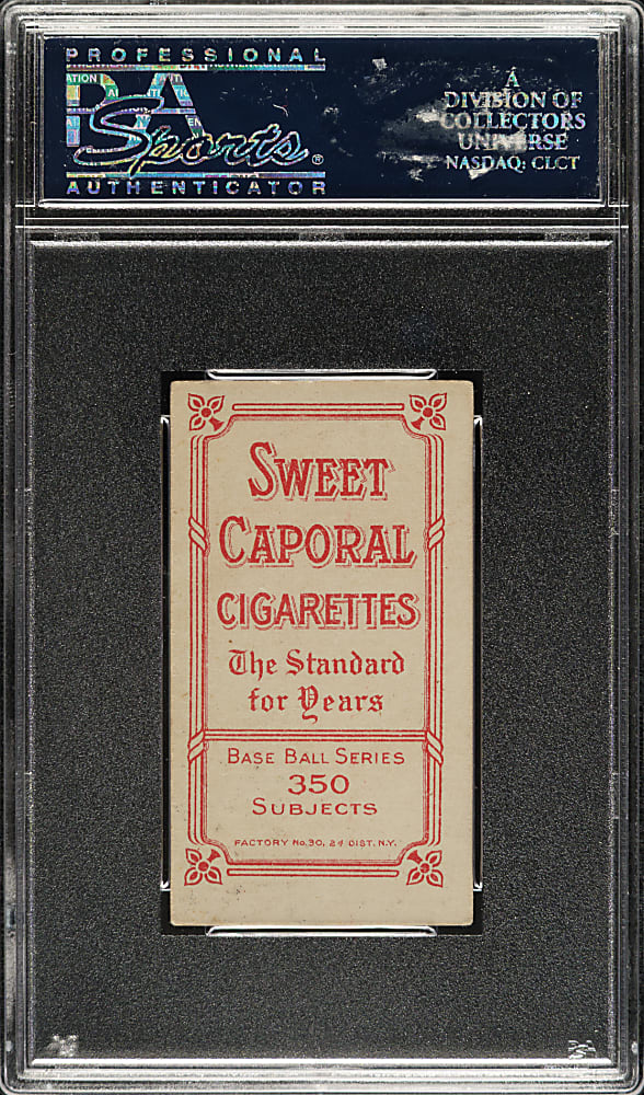1909-1911 T206 White Border Howie Camnitz Arms Folded PSA VG-EX+ 4.5